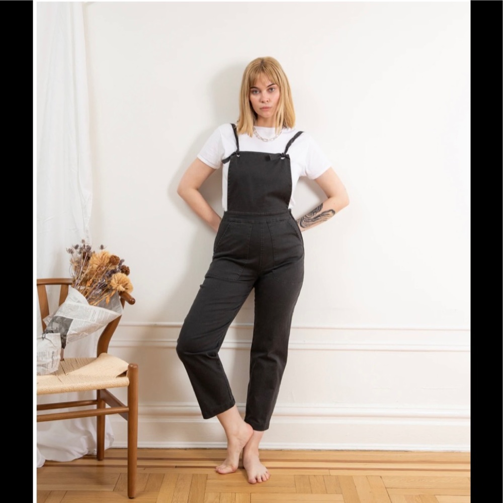Loup Black Knot Overalls Size XS